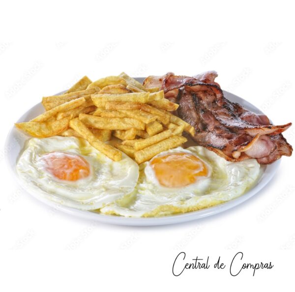 Huevos Bacón y Patatas