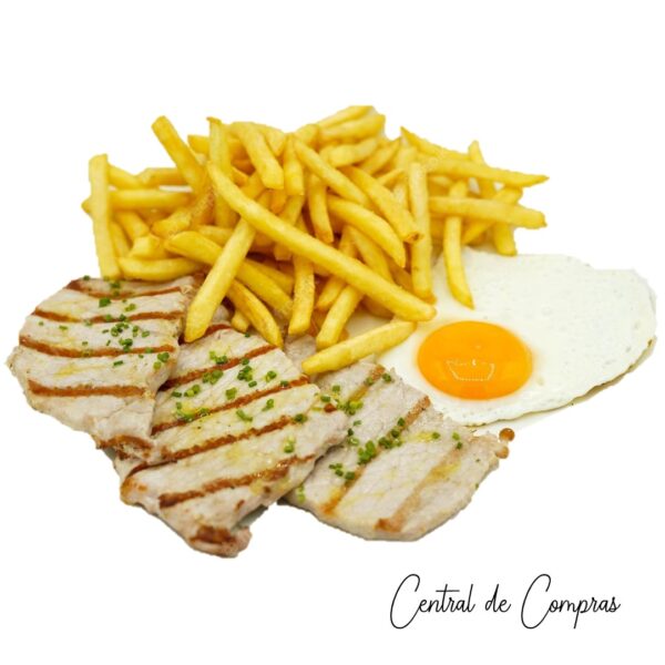 Lomo Huevo Patatas