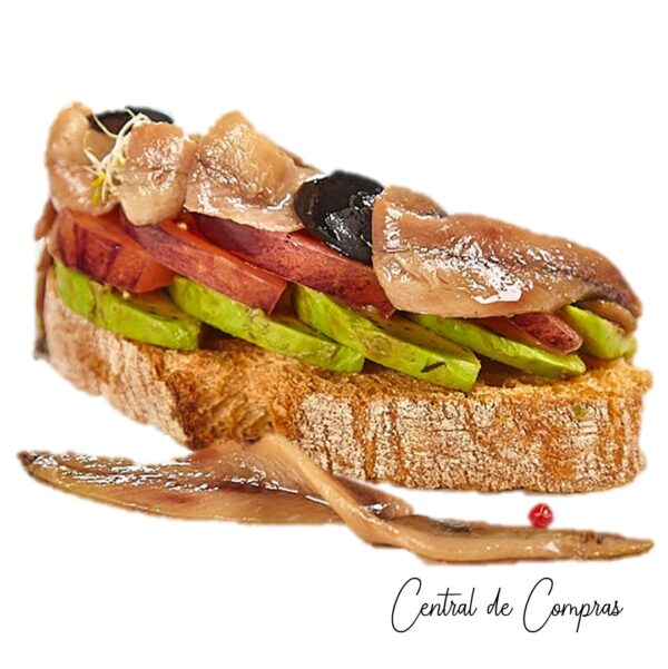 Tosta Anchoas Aguacate
