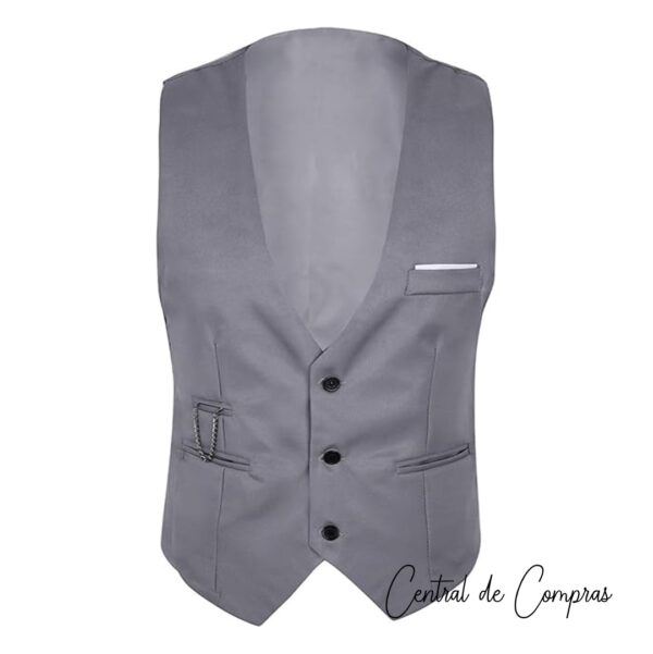 Chaleco Sala Gris